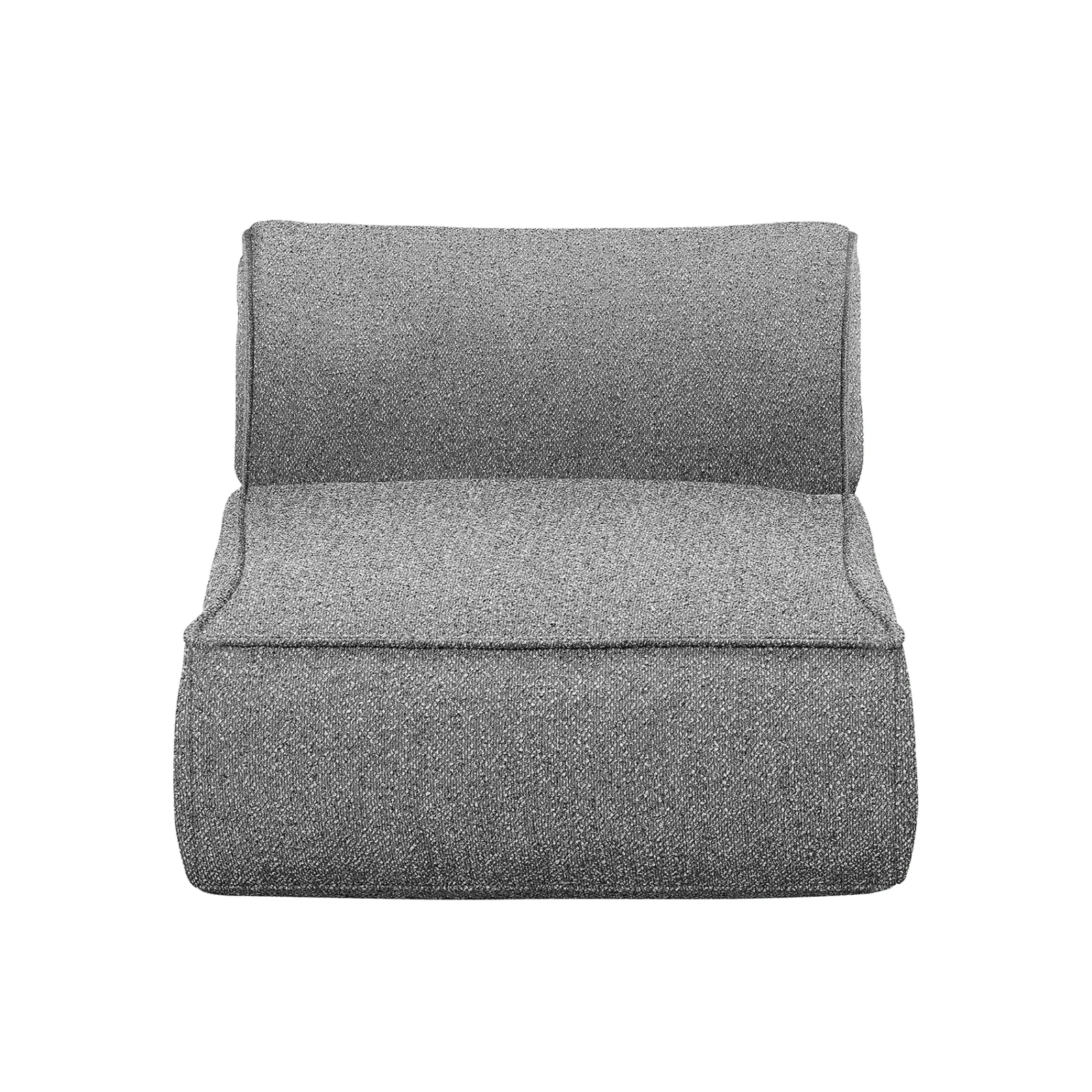 Stay loungefåtölj - bouclé stone