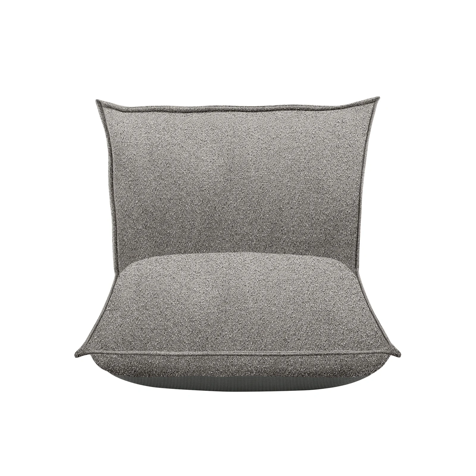 Grow loungefåtölj - bouclé earth