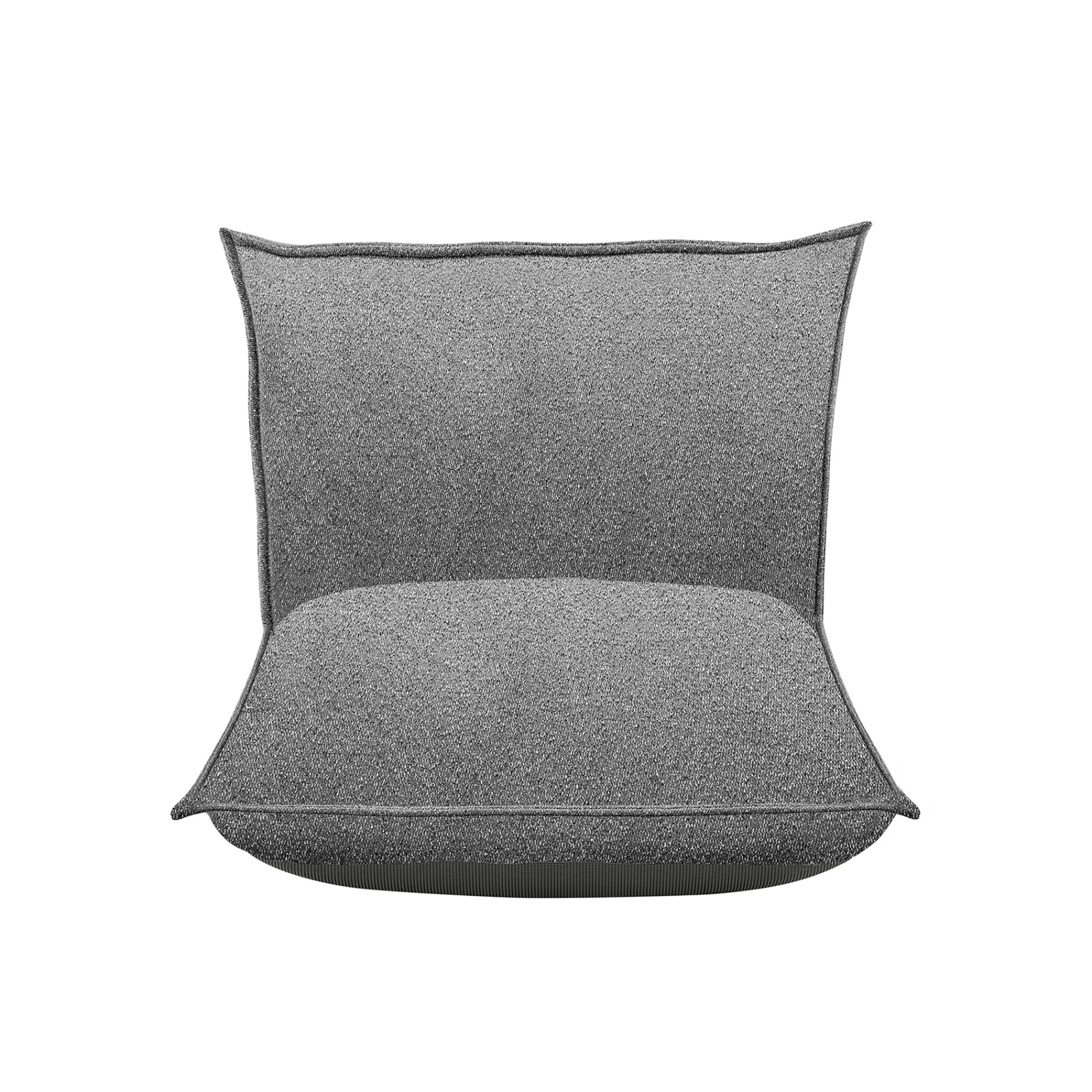 Grow loungefåtölj - bouclé stone