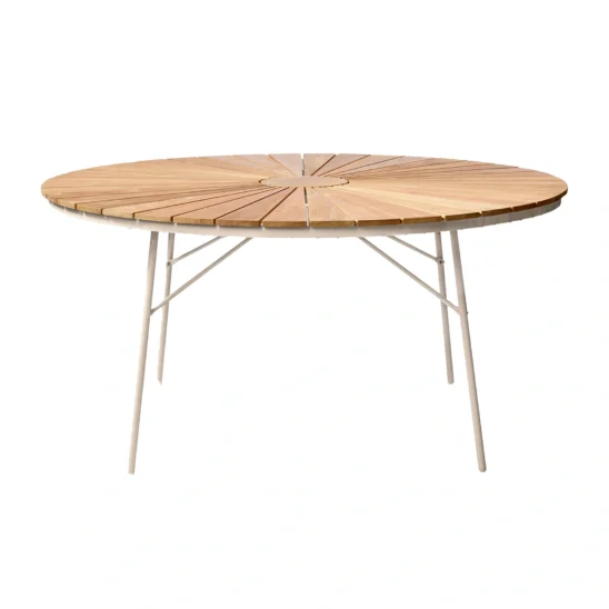 Cinas Ellen bord i färgen teak/sand Ø150 cm