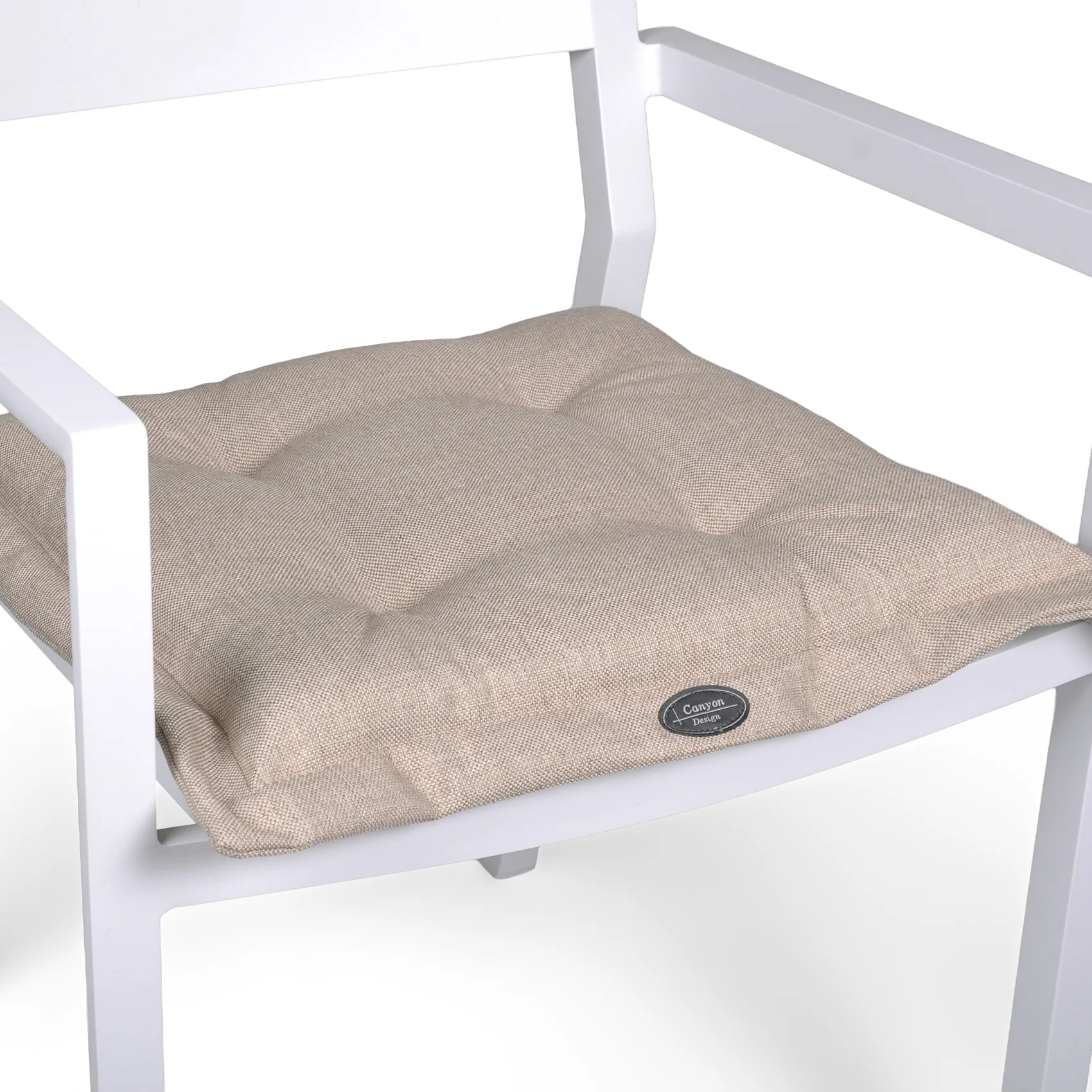 Canyon 2.0 sittdyna ecru beige, 42×45 cm