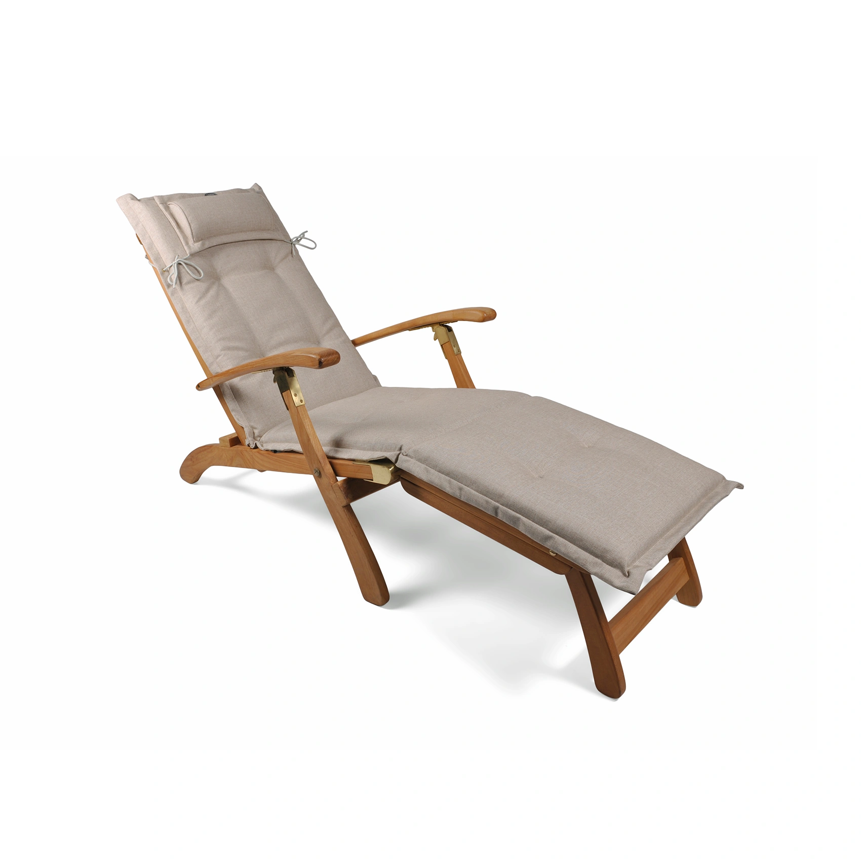 Canyon 2.0 däckstolsdyna - ecru beige, B52 cm