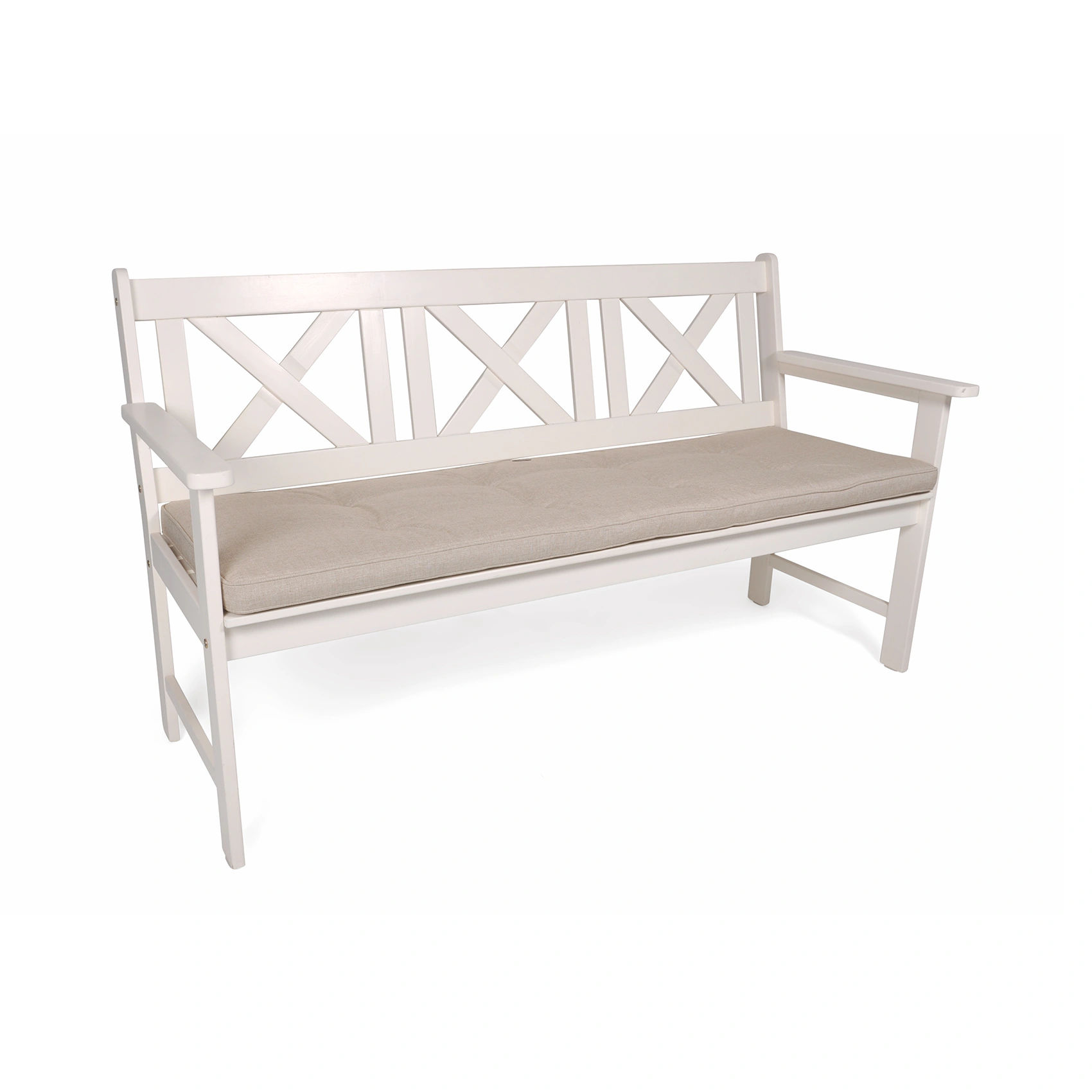 Canyon 2.0 bänkdyna - ecru beige, 165x50 cm