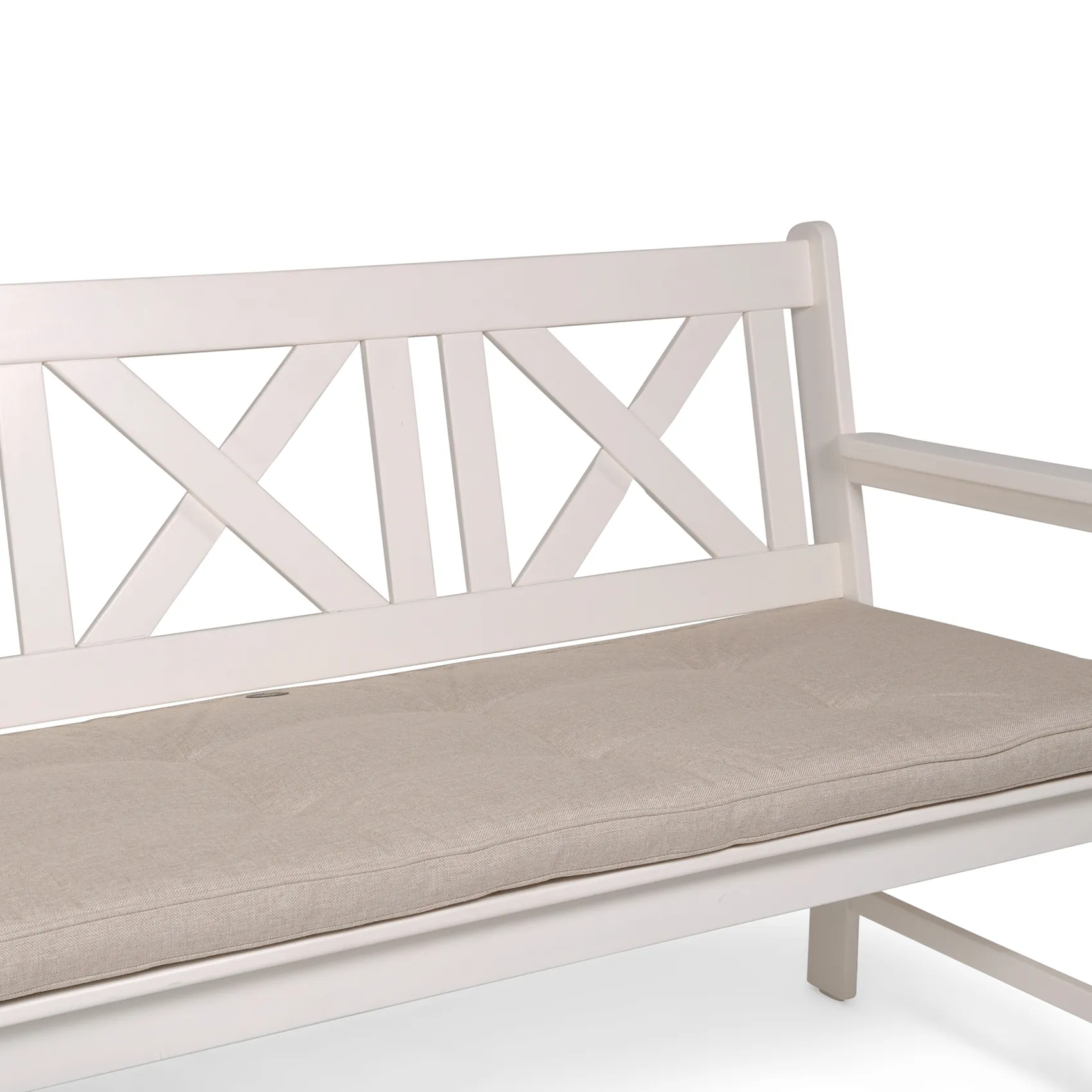 Canyon 2.0 bänkdyna - ecru beige, 150x50 cm