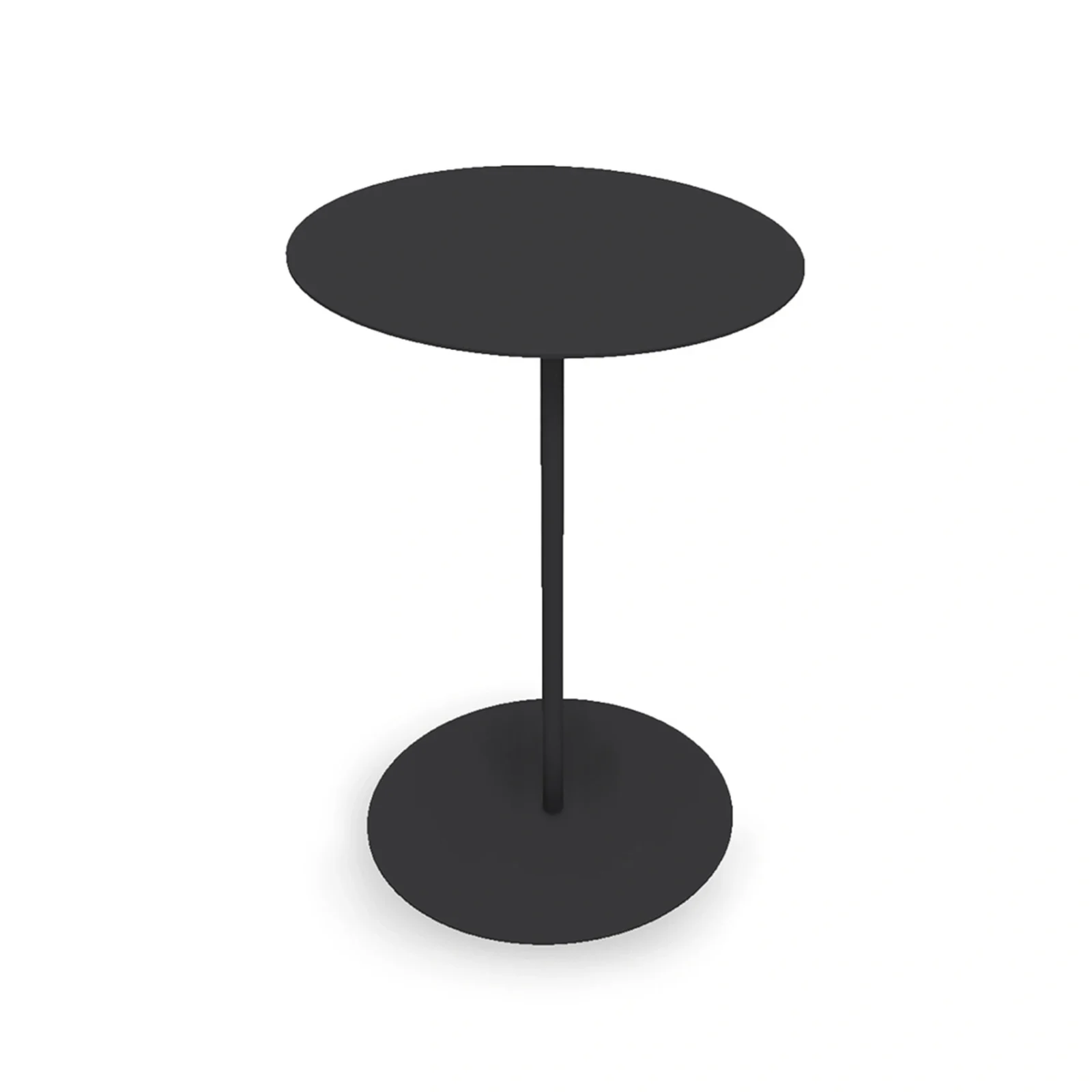 Jet Set sidobord - svart, Ø45 x H67 cm