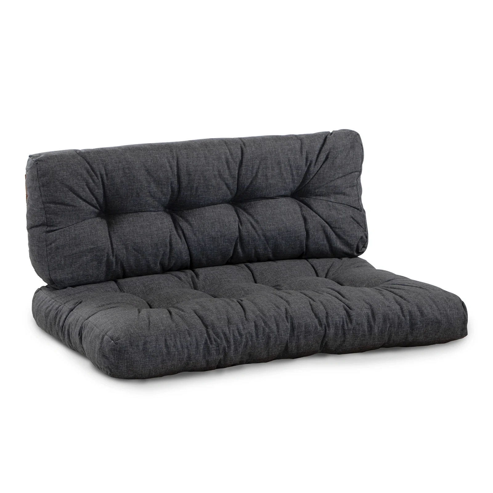 Lastpallsdynor i olefin mörkgrå