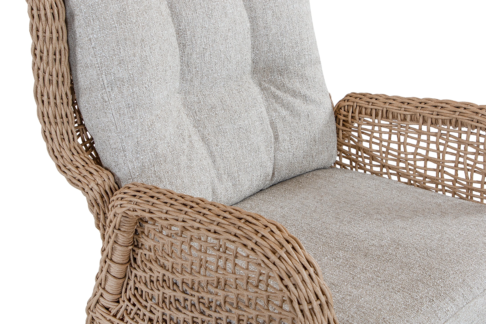 Rio soffgrupp - ställbar, natur twist/bouclé beige AV