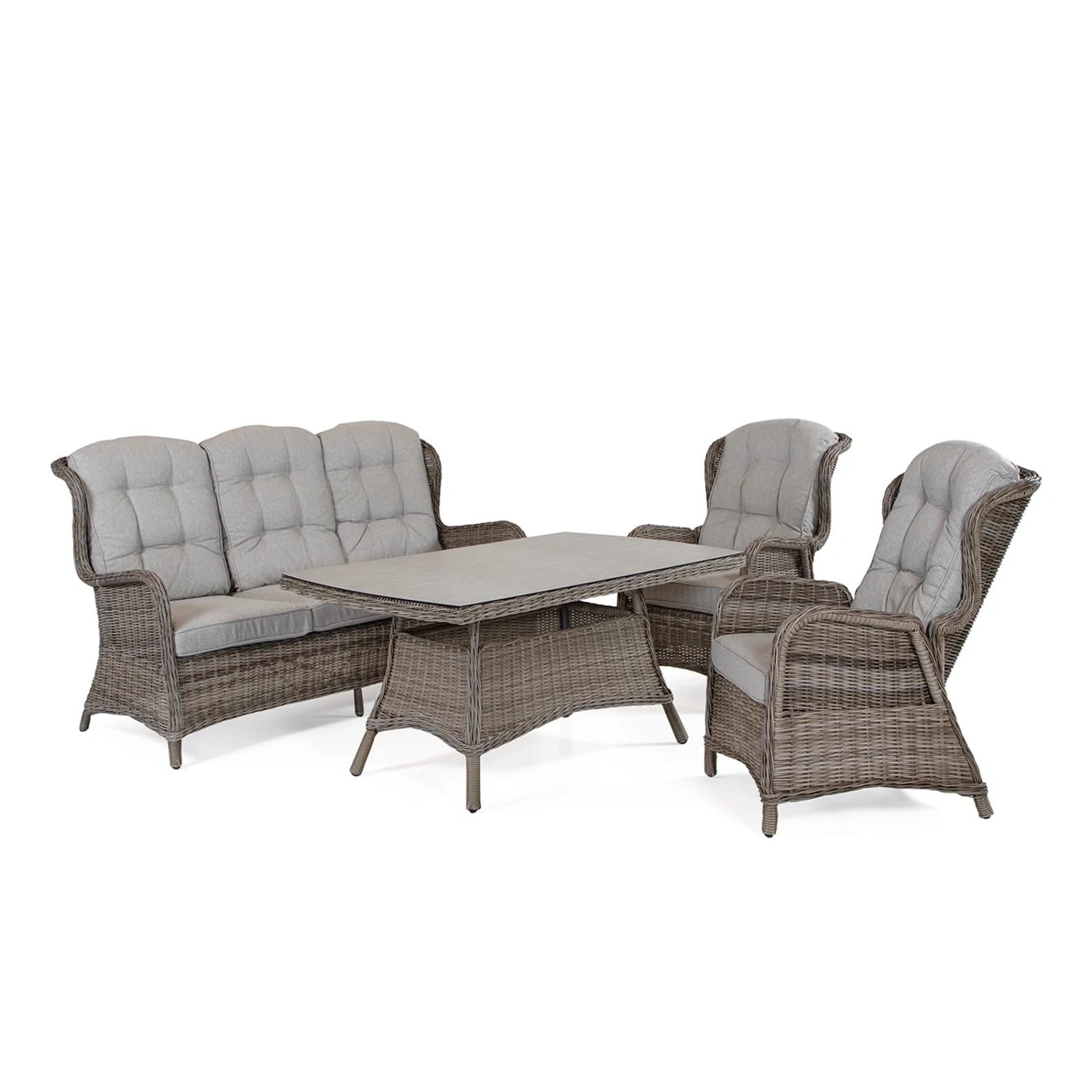 Rio soffgrupp - ställbar, drivved/lin