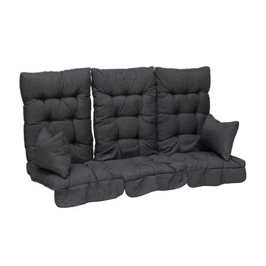 Hammockdynor i svart melange.