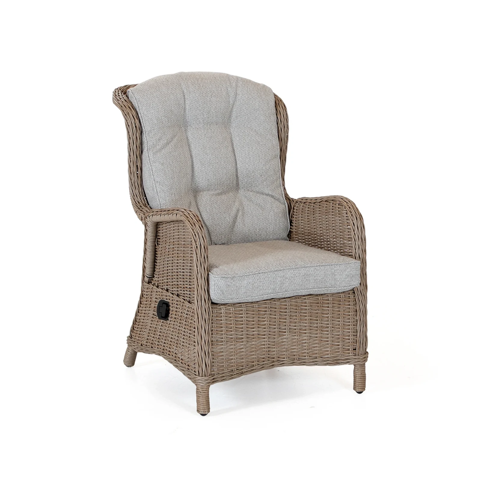 Rio fåtölj ställbar - natur/beige allvädersdyna