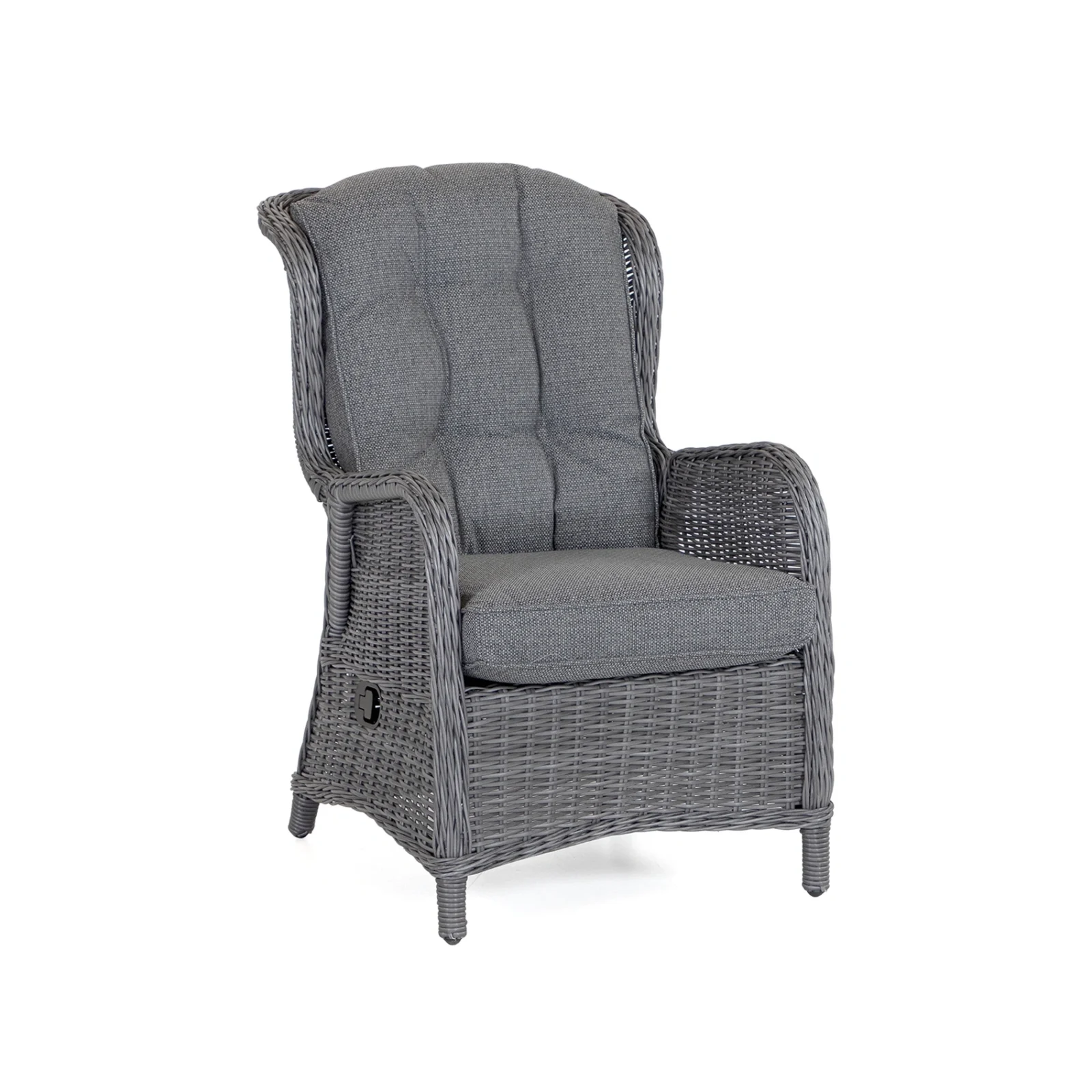 Rio fåtölj ställbar - antracit/mörkgrå allvädersdyna