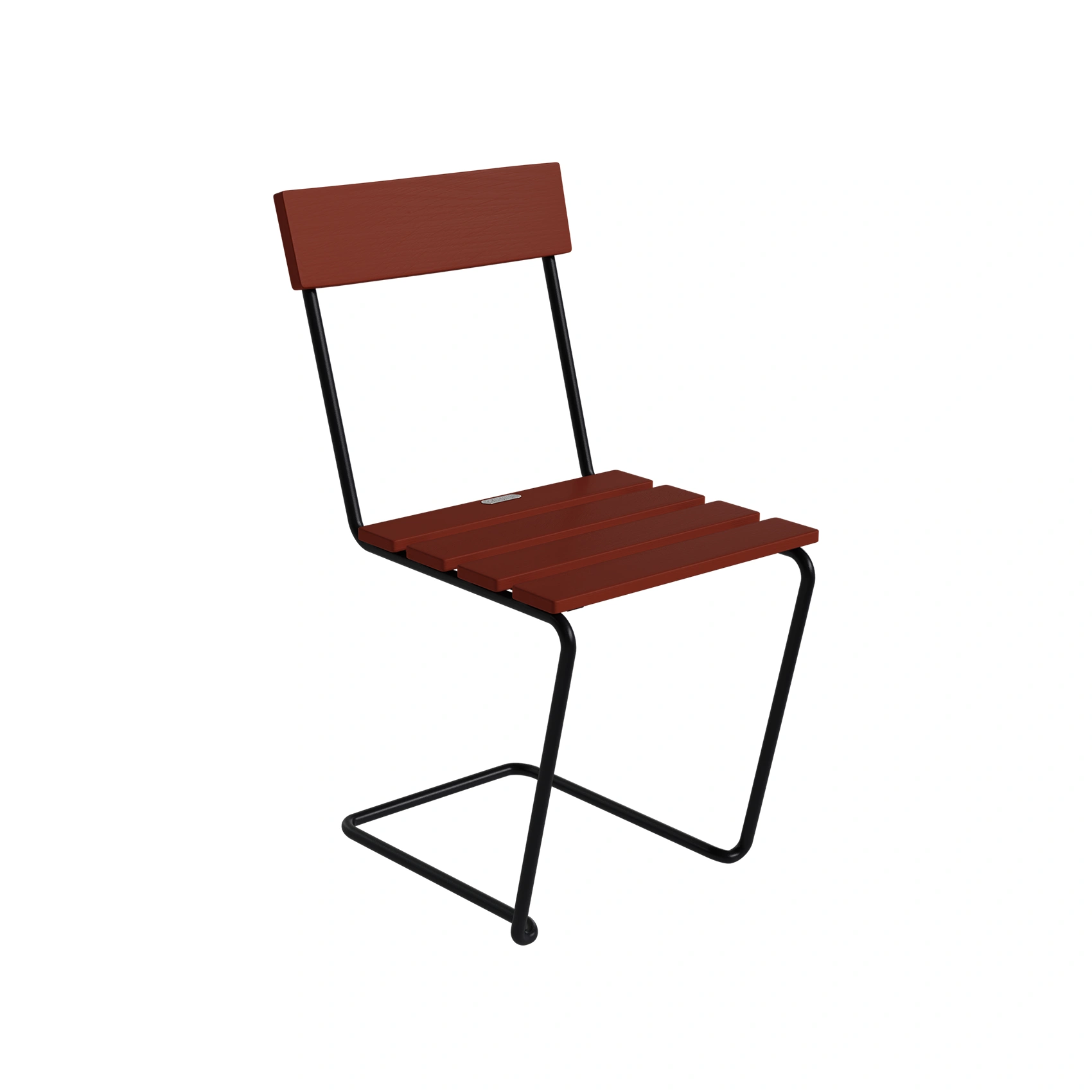 Product Image for Stol 1 mörkröd ek / svart