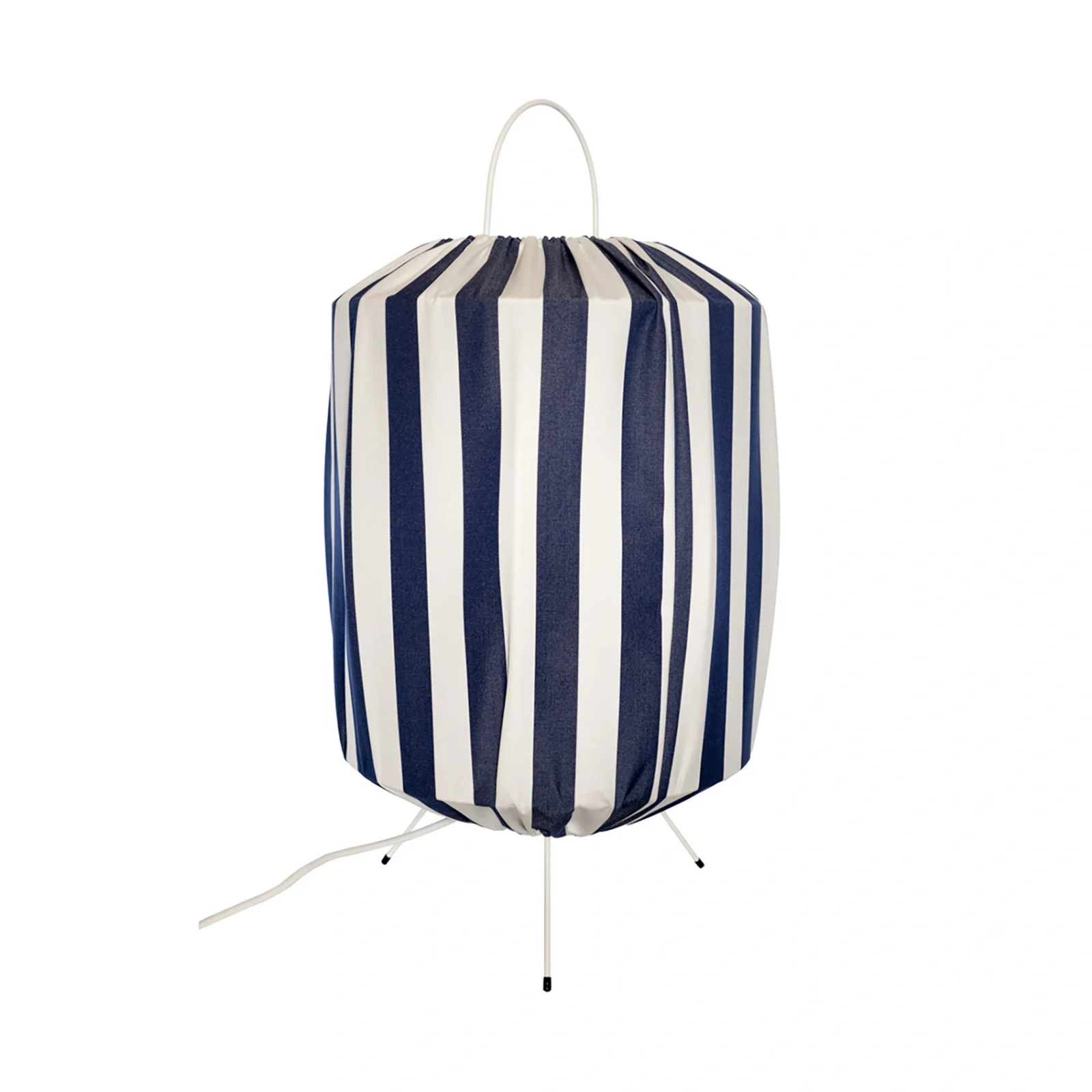 Capri golvlampa randig blå/vit