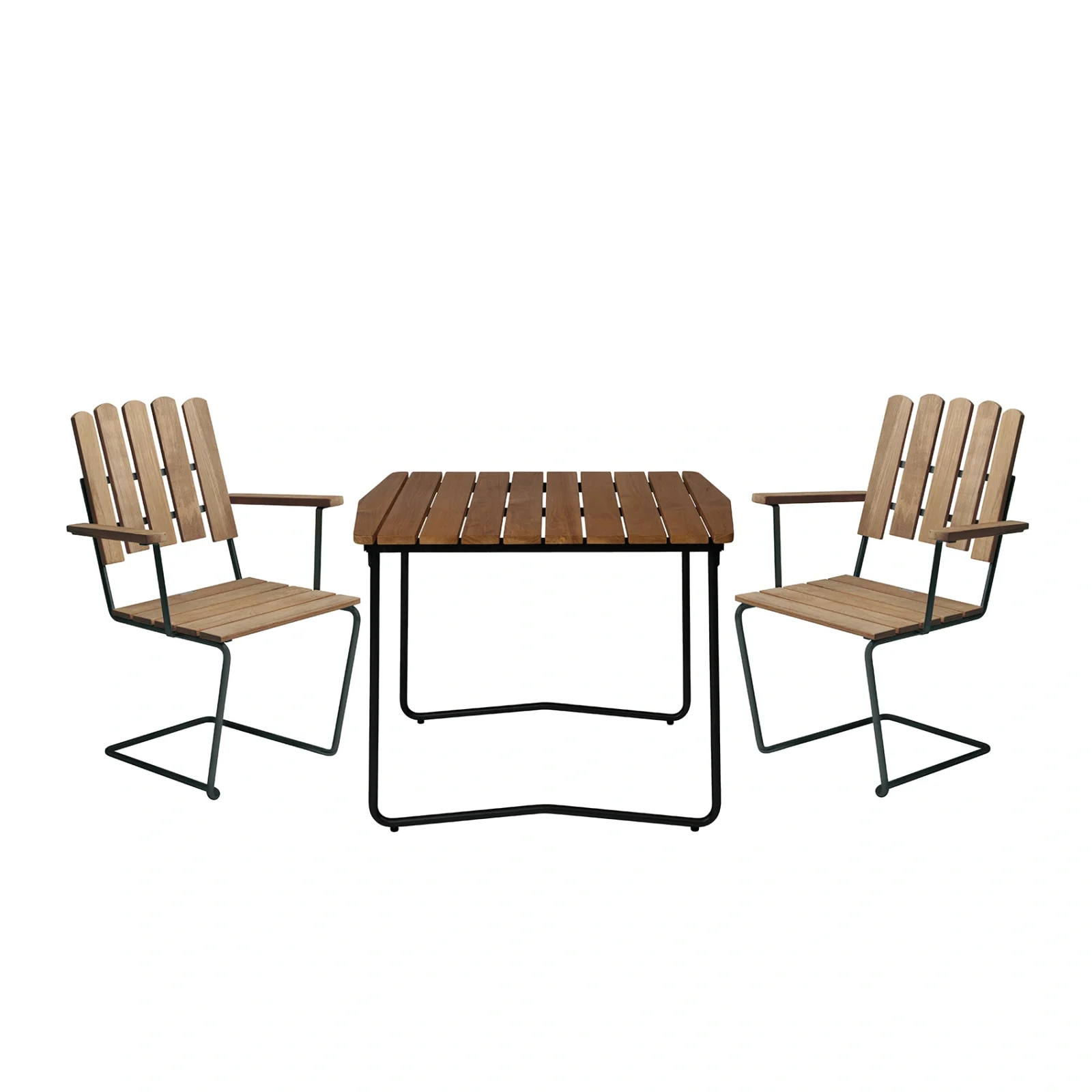 Klassikergrupp teak / svart -  A2, B31 84