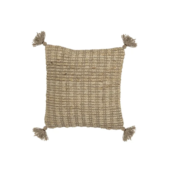 Felina kudde i jute natur från Bloomingville.