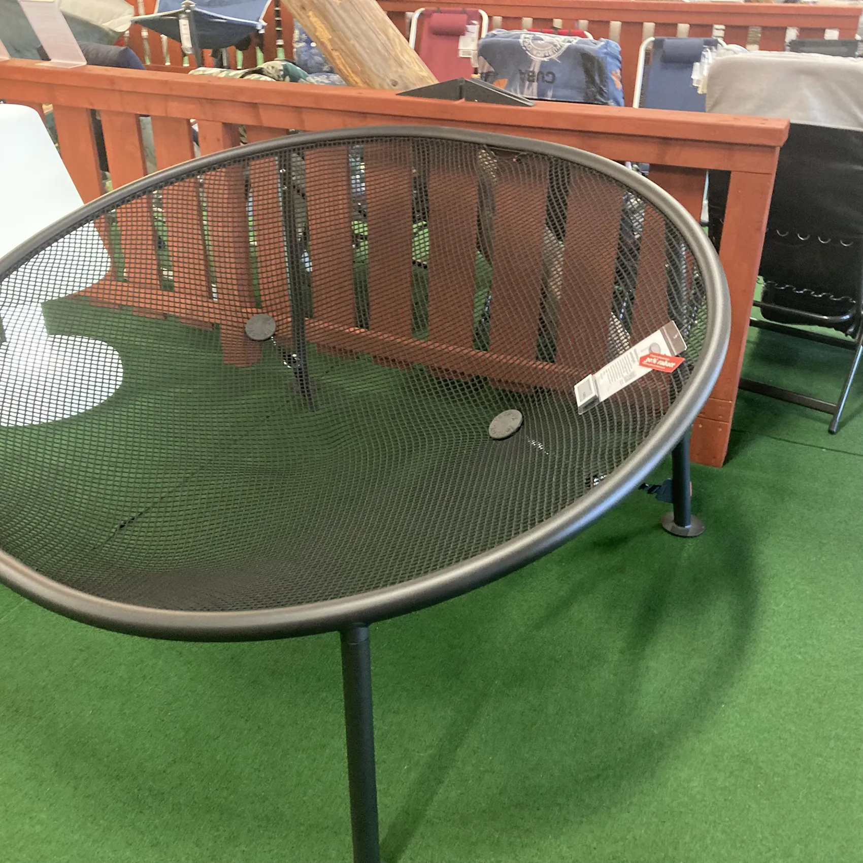 Netorious lounge från utställningen.