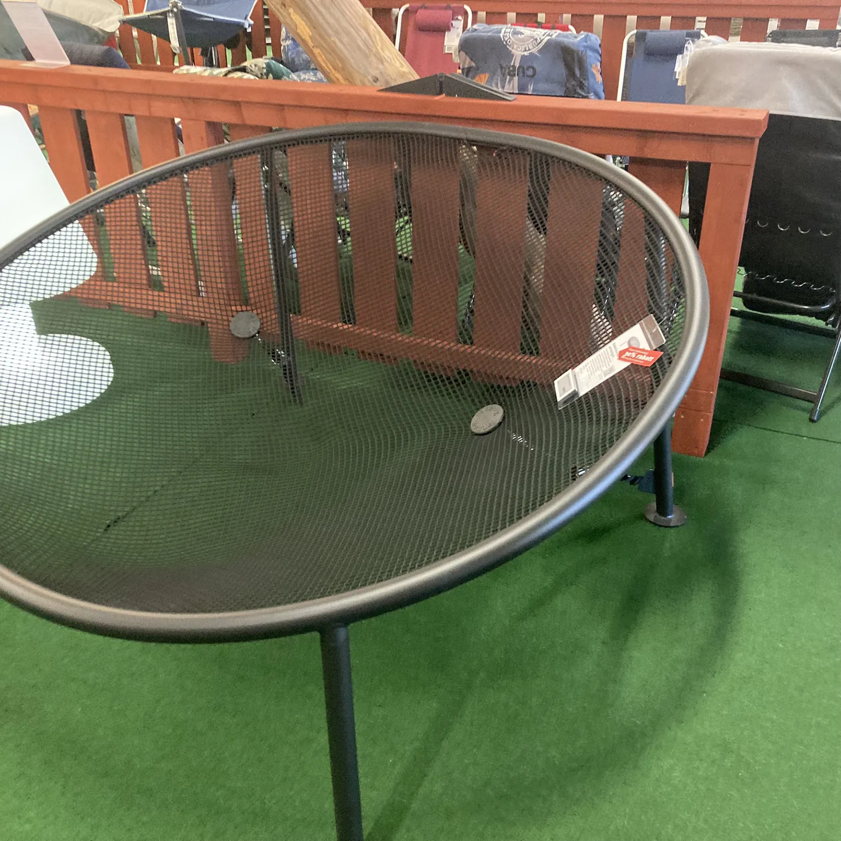 Netorious lounge från utställningen.