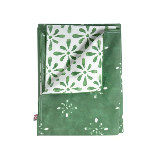 Shyness Watercolour påslakan grön 150x210 cm