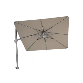 Nexus T² hängparasoll - antracit/havana, 300x300 cm