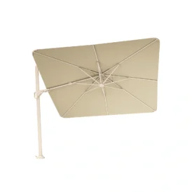 Nexus T² hängparasoll - sandstone/champagne, 300x300 cm