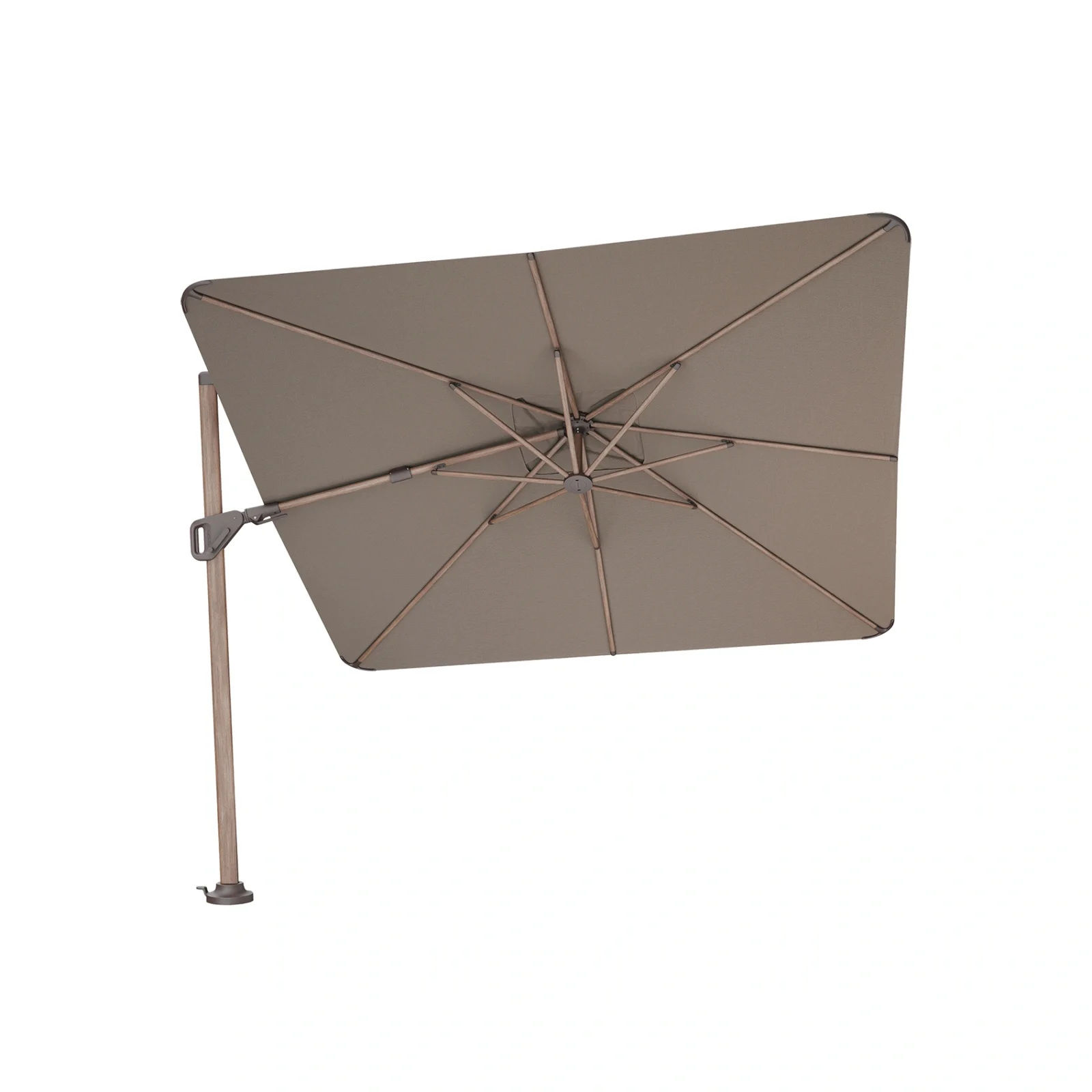 Nexus T² hängparasoll - mocha/havana, 300x300 cm