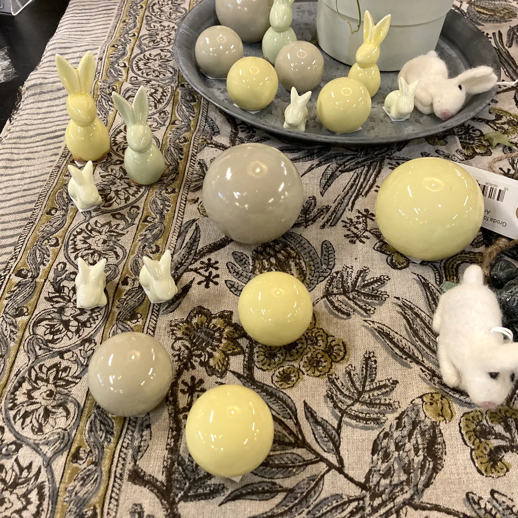 Bubble Mix citron - gul/beige, liten