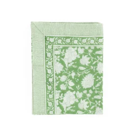 Bordsduk Indian Rose green tea, 170x270 cm