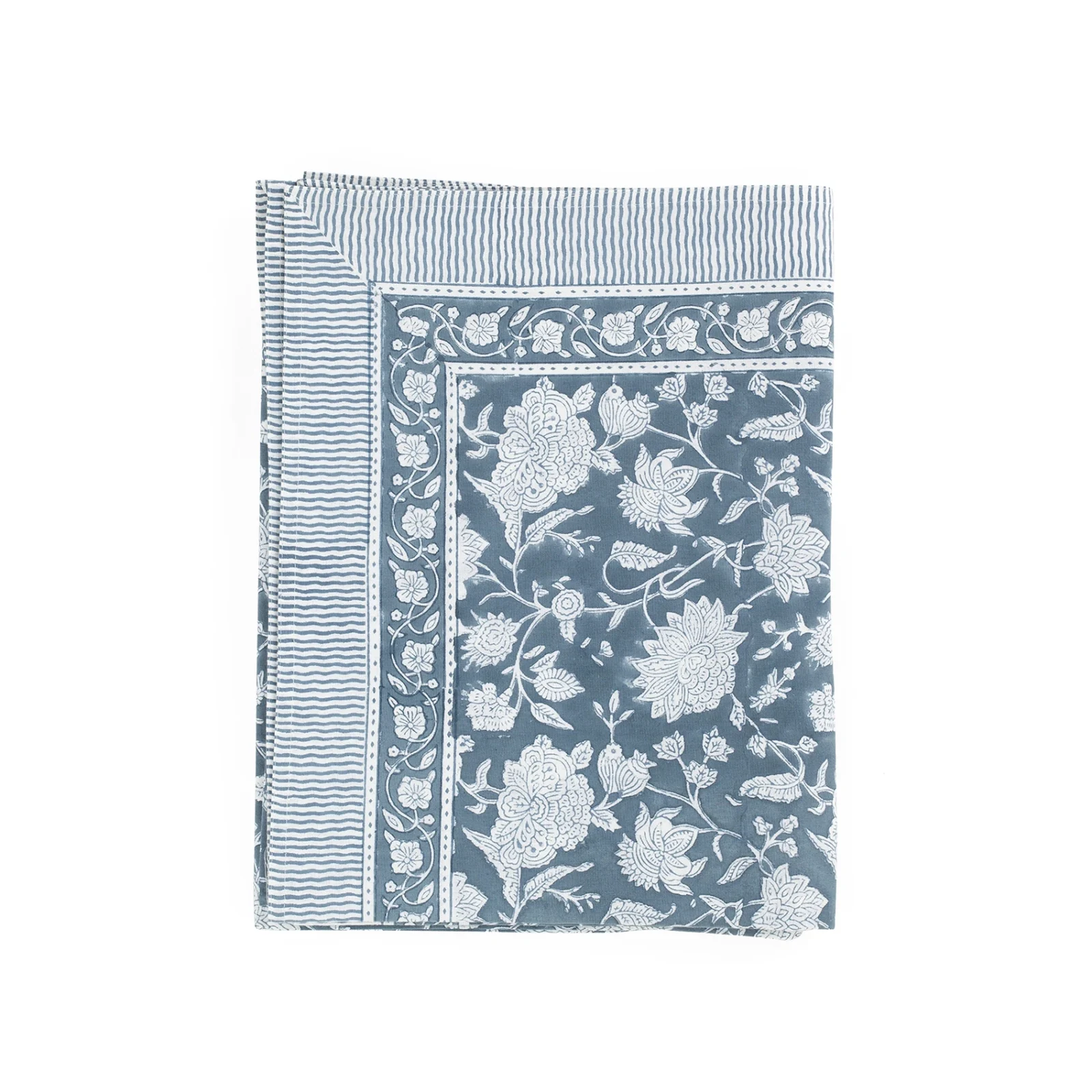 Bordsduk Indian Rose true navy, 150x350 cm