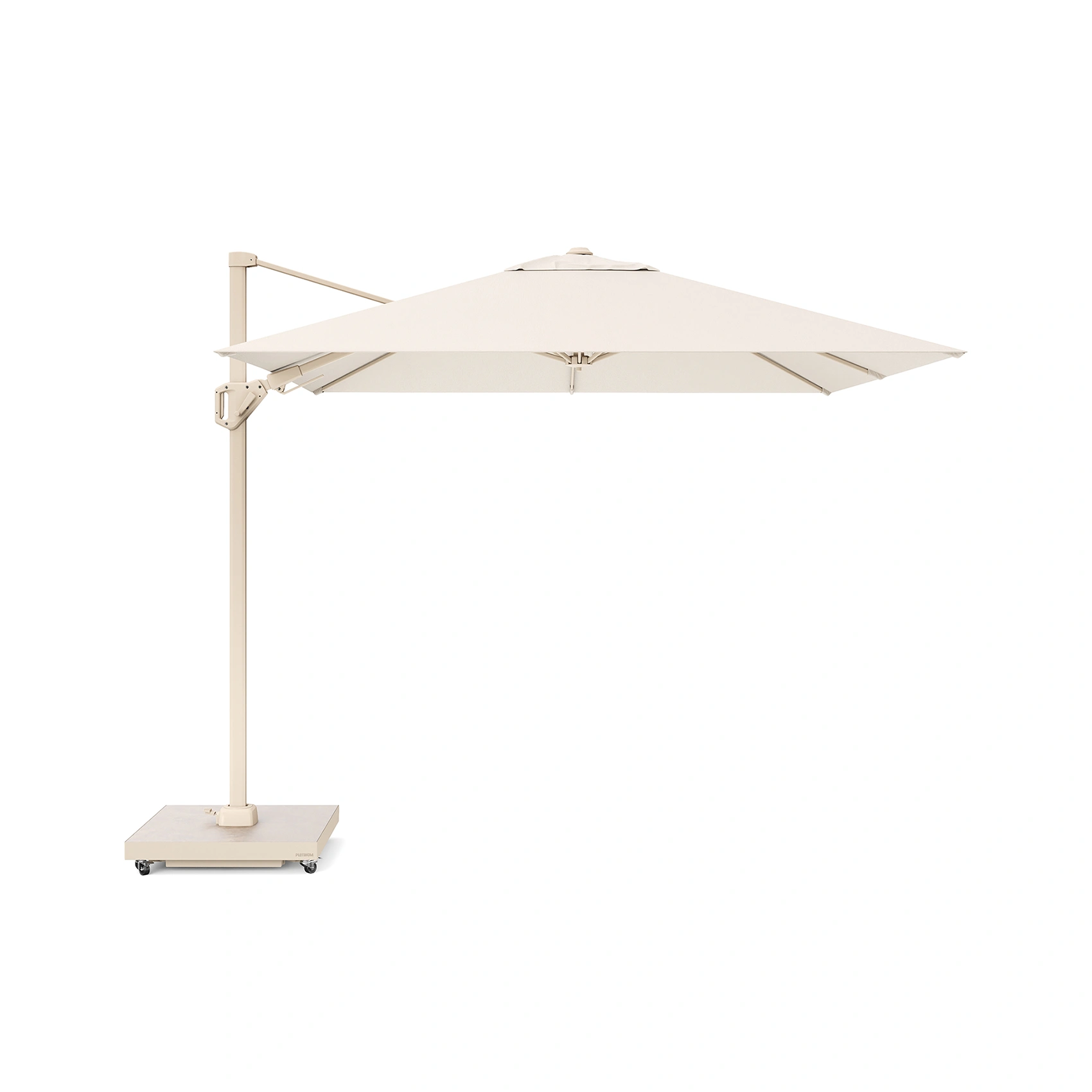 Voyager T² hängparasoll - sandstone/ivory, 270x270 cm