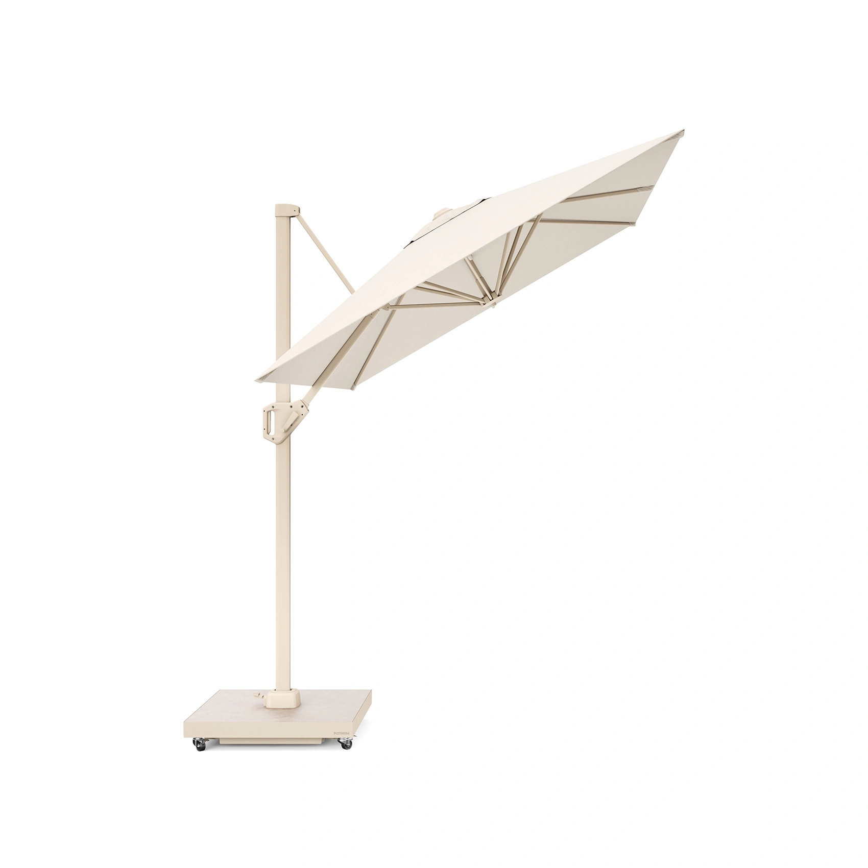 Voyager T¹ hängparasoll - sandstone/ivory, 300x200 cm