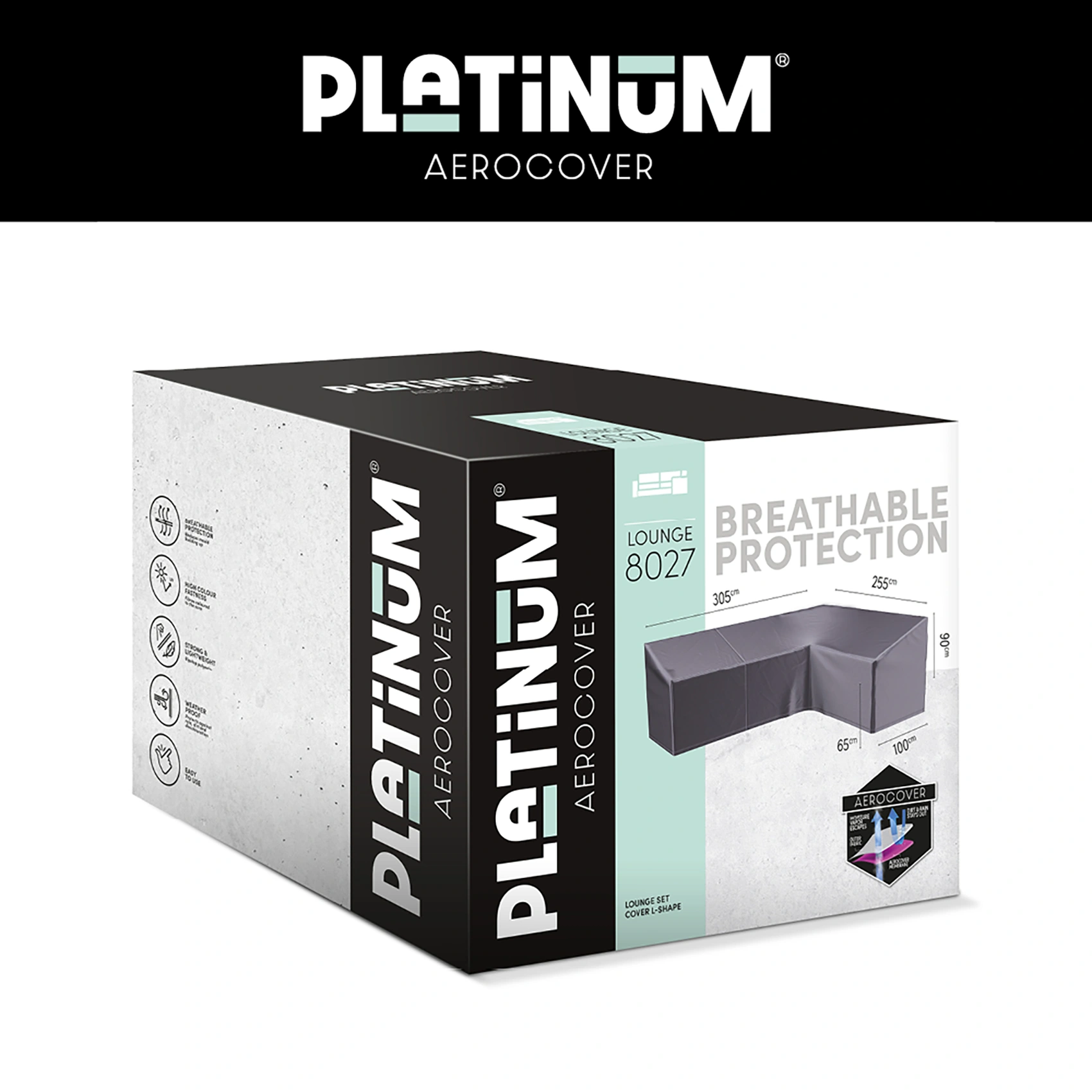 AeroCover hörnsoffskydd modell 8027.