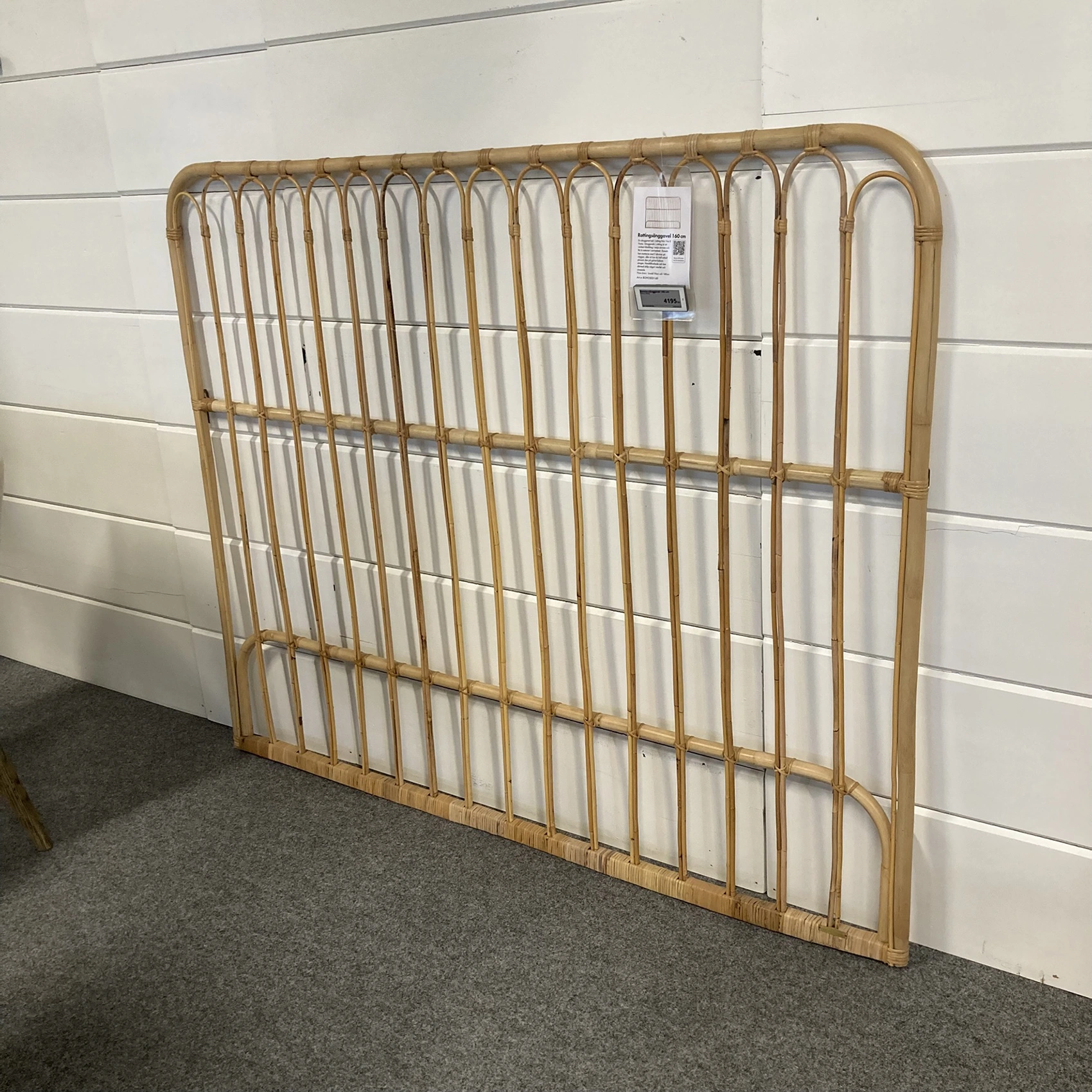 Rottingsänggavel 160 cm