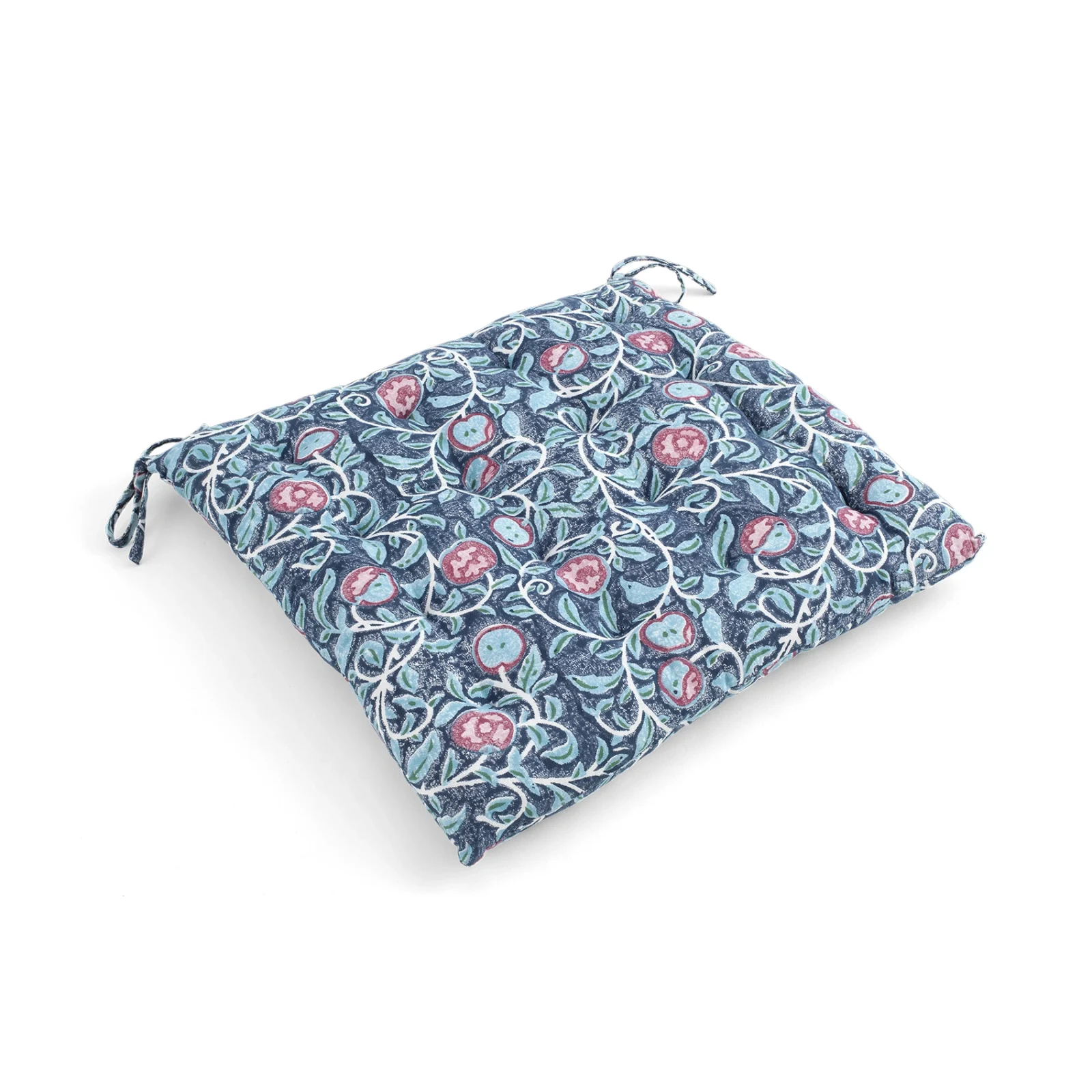 Sittdyna Apple - blå, 40x40 cm