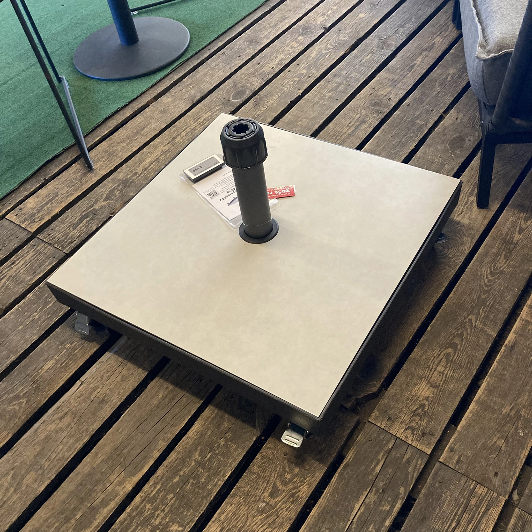 Ceramica parasollfot antracit 40 kg