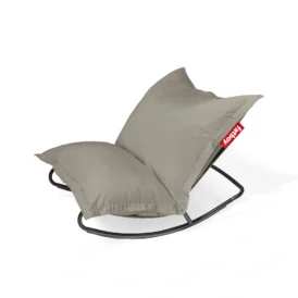 Rock 'n Roll + Original Outdoor gungstol - grey taupe