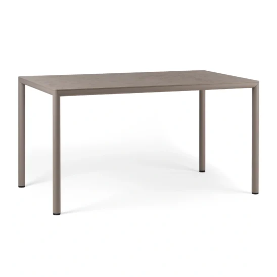 Nardi Piave matbord taupe 140x80 cm