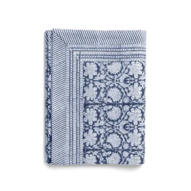 Bordsduk Paradise marinblå, 160x160 cm