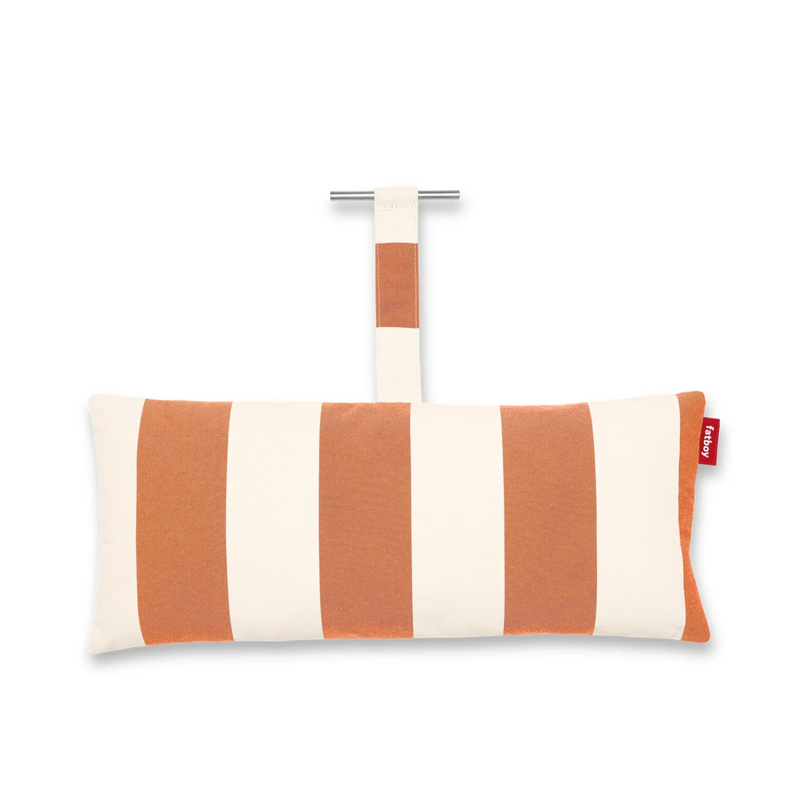 Headdemock Superb kudde stripe orange creme
