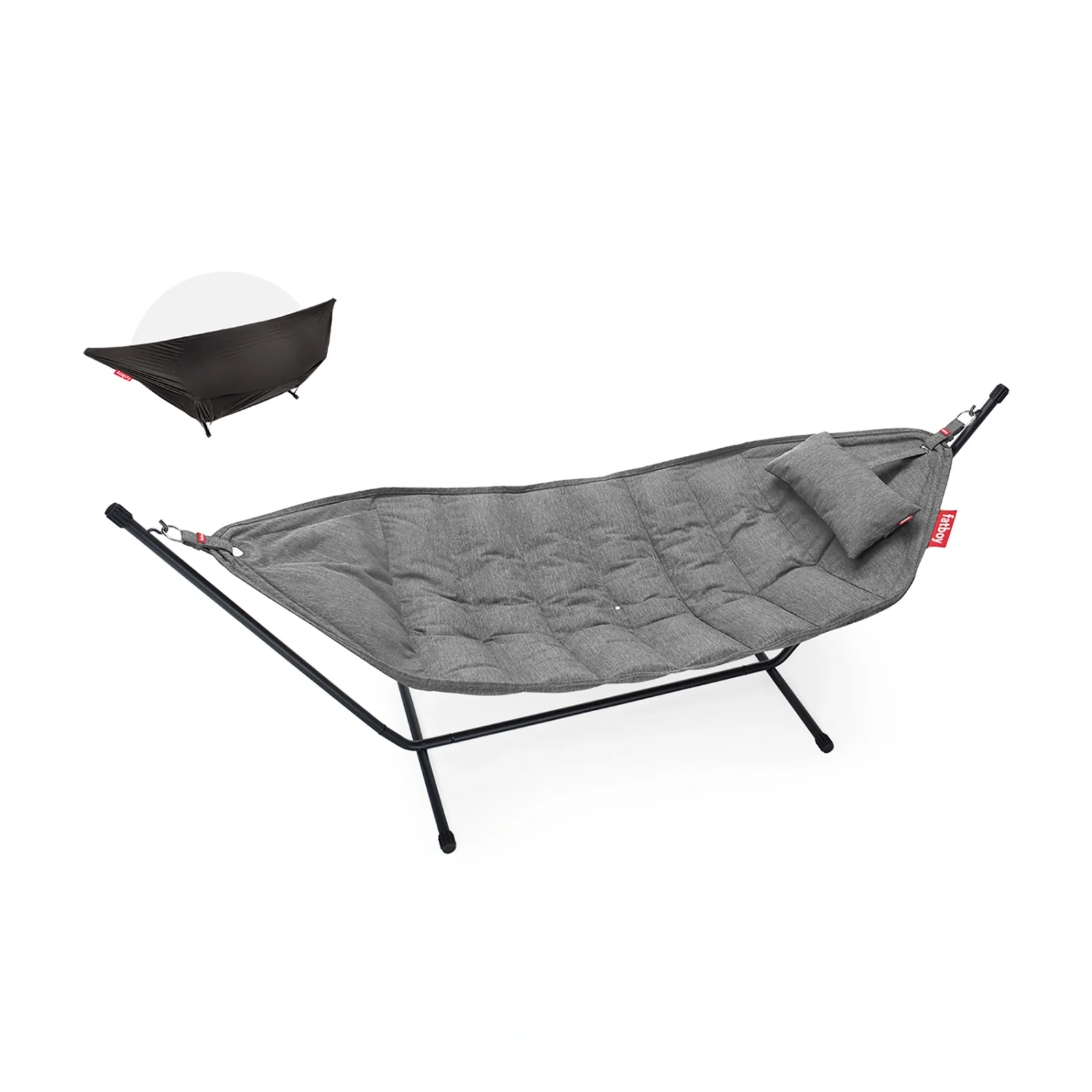 Headdemock Superb Deluxe - rock grey / svart