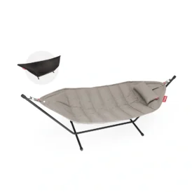 Headdemock Superb Deluxe - grey taupe / svart