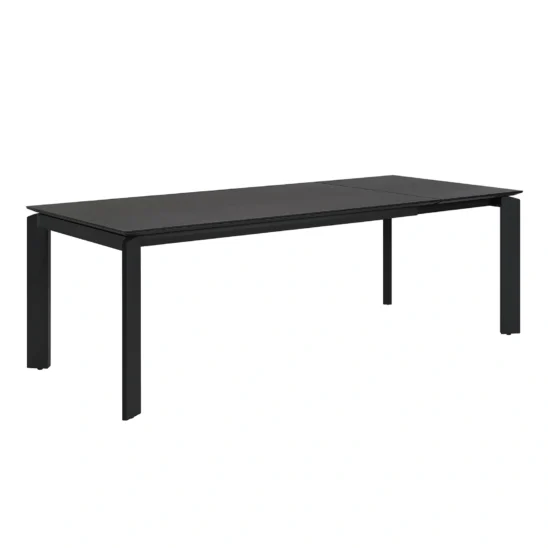 Romano förlängningsbord svart 160-220x100 cm