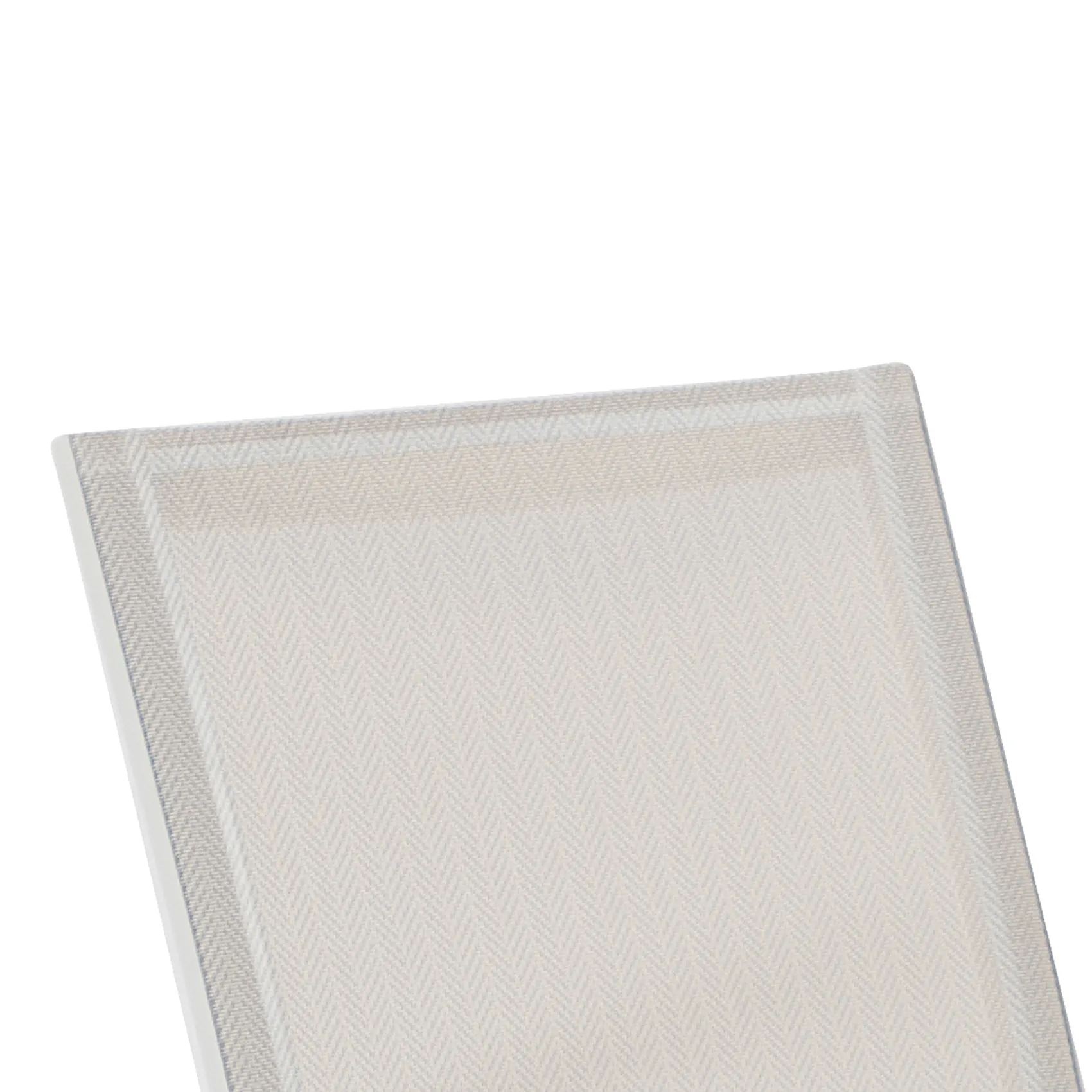 Dallas karmstol fiskbenstextilen - cream/beige