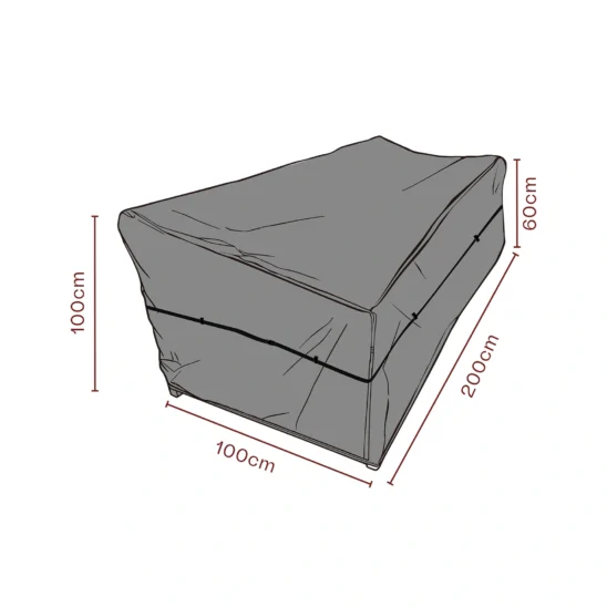 Möbelskydd Andas - soffa, 200 x 100 x H100/60 cm
