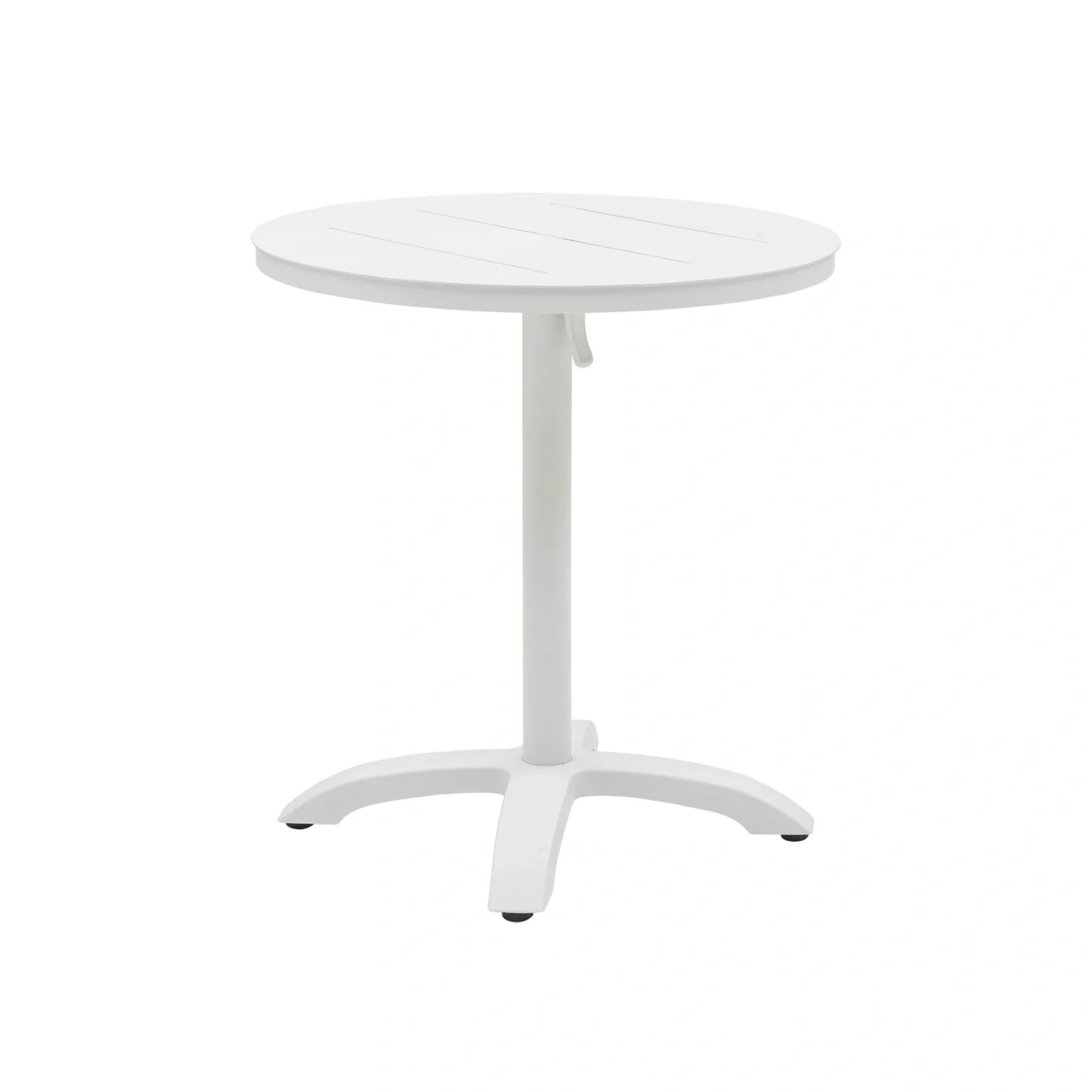 Avila cafébord fällbart - vit, Ø70 cm