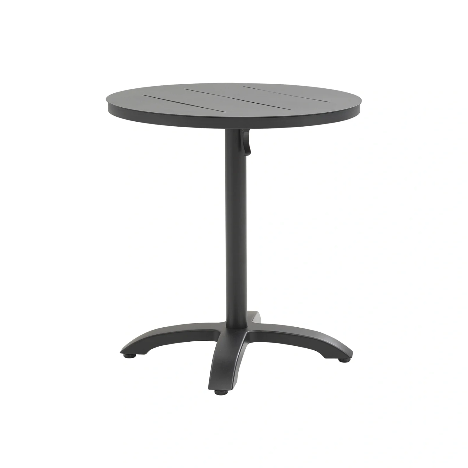 Avila cafébord fällbart - svart, Ø70 cm