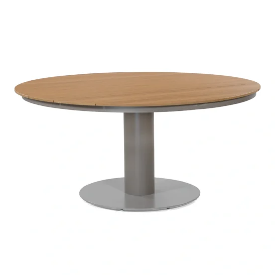 Viola matbord taupe/polywood - Ø155 cm
