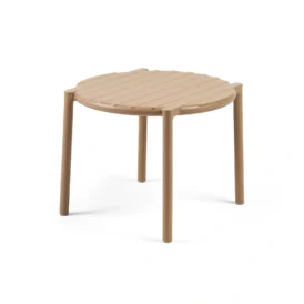 Doga sidobord cappuccino, Ø50 cm